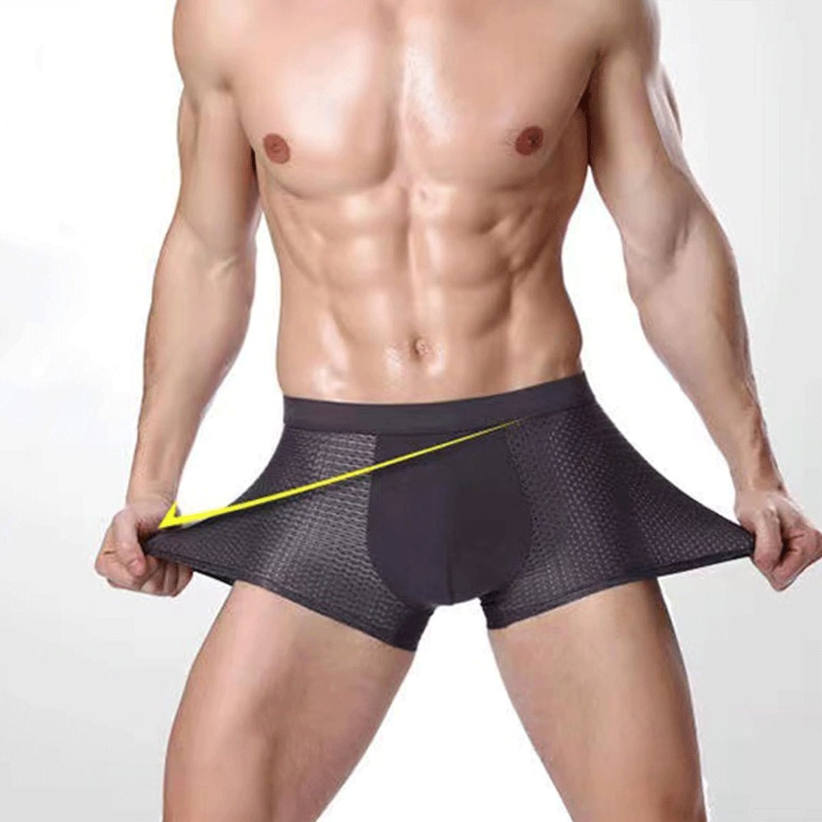 Boxers en Fibre de Bambou – Confort Absolu & Durabilité Garantie (Achetez 5, Recevez 5 GRATUITS!)