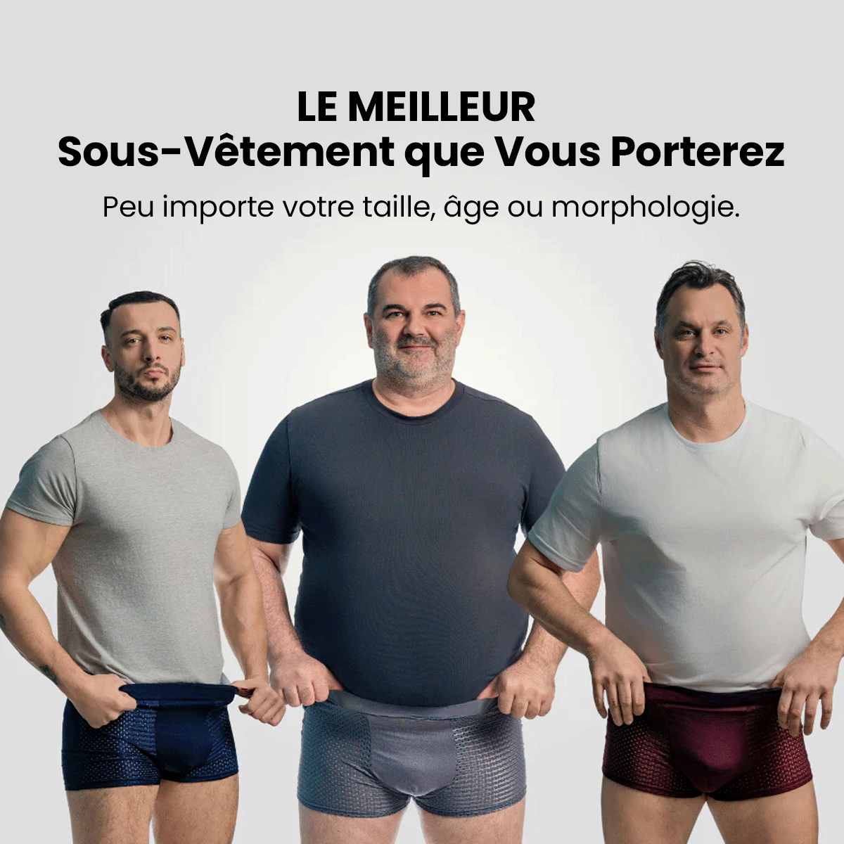 Boxers en Fibre de Bambou – Confort Absolu & Durabilité Garantie (Achetez 5, Recevez 5 GRATUITS!)