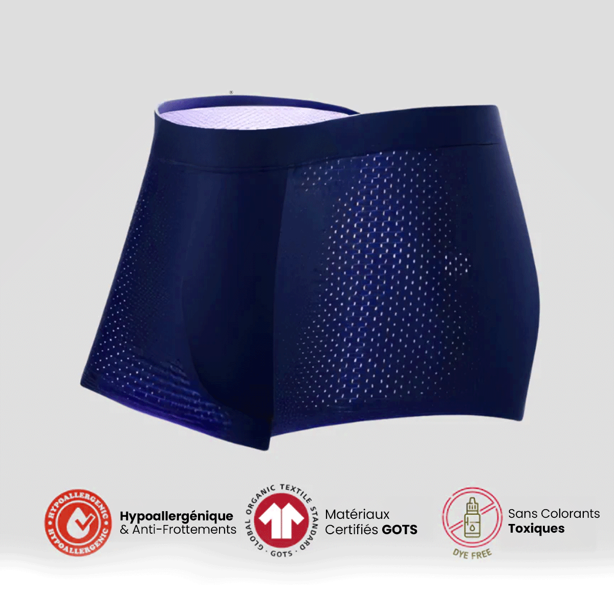 Boxers en Fibre de Bambou – Confort Absolu & Durabilité Garantie (Achetez 5, Recevez 5 GRATUITS!)